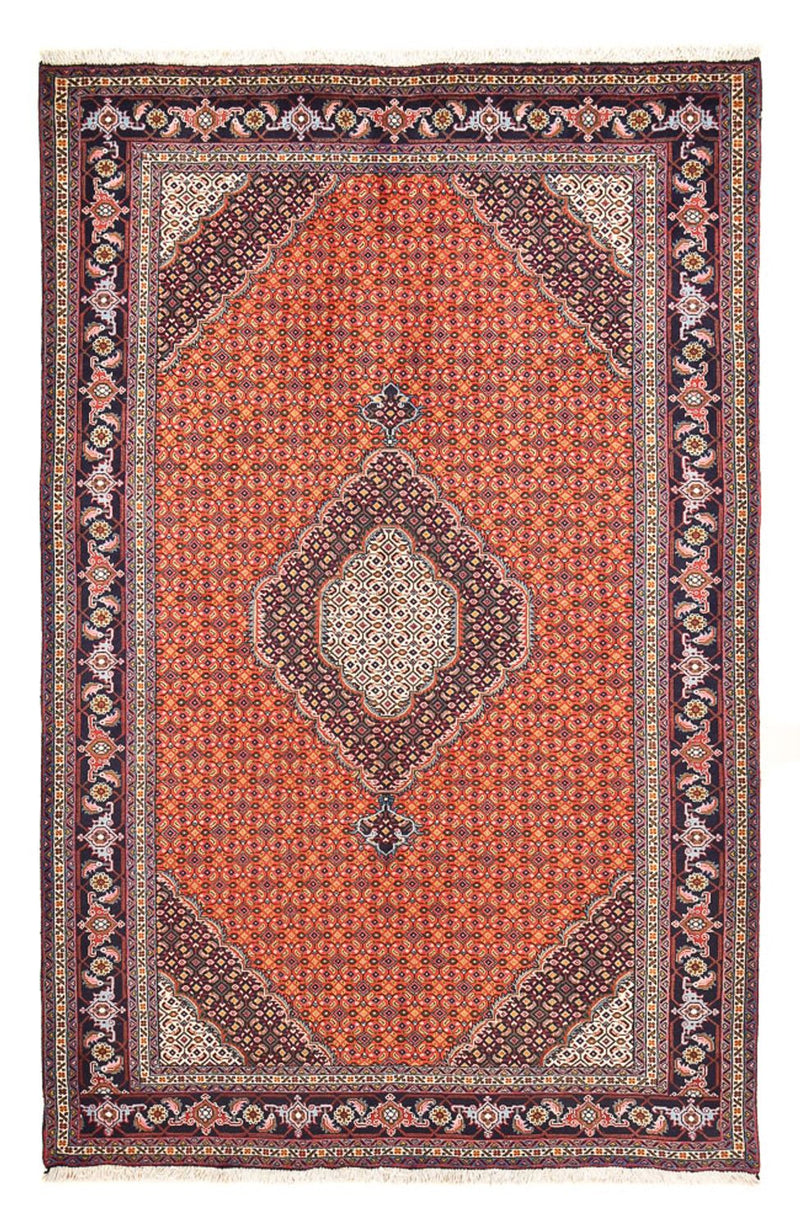 Alfombra persa - Nómada - 298 x 198 cm - púrpura