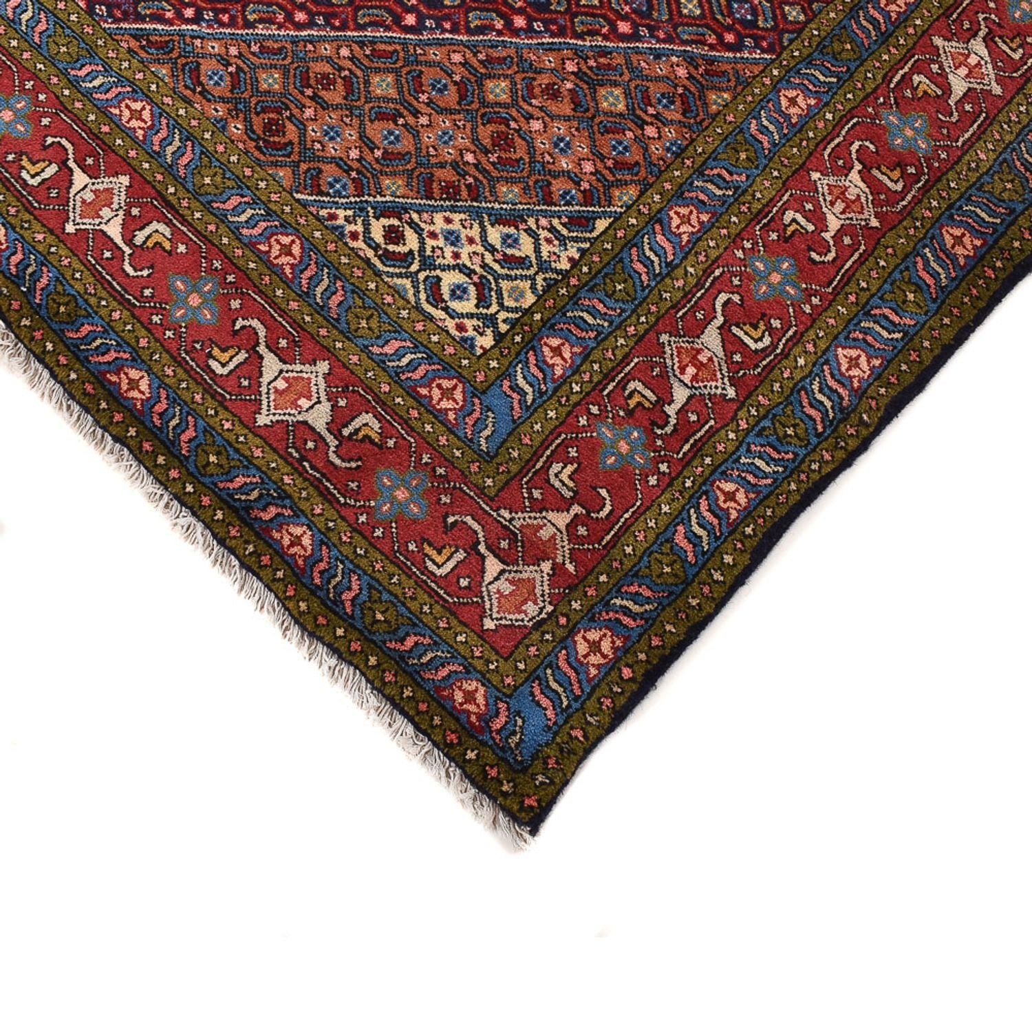 Alfombra persa - Nómada - 271 x 204 cm - púrpura