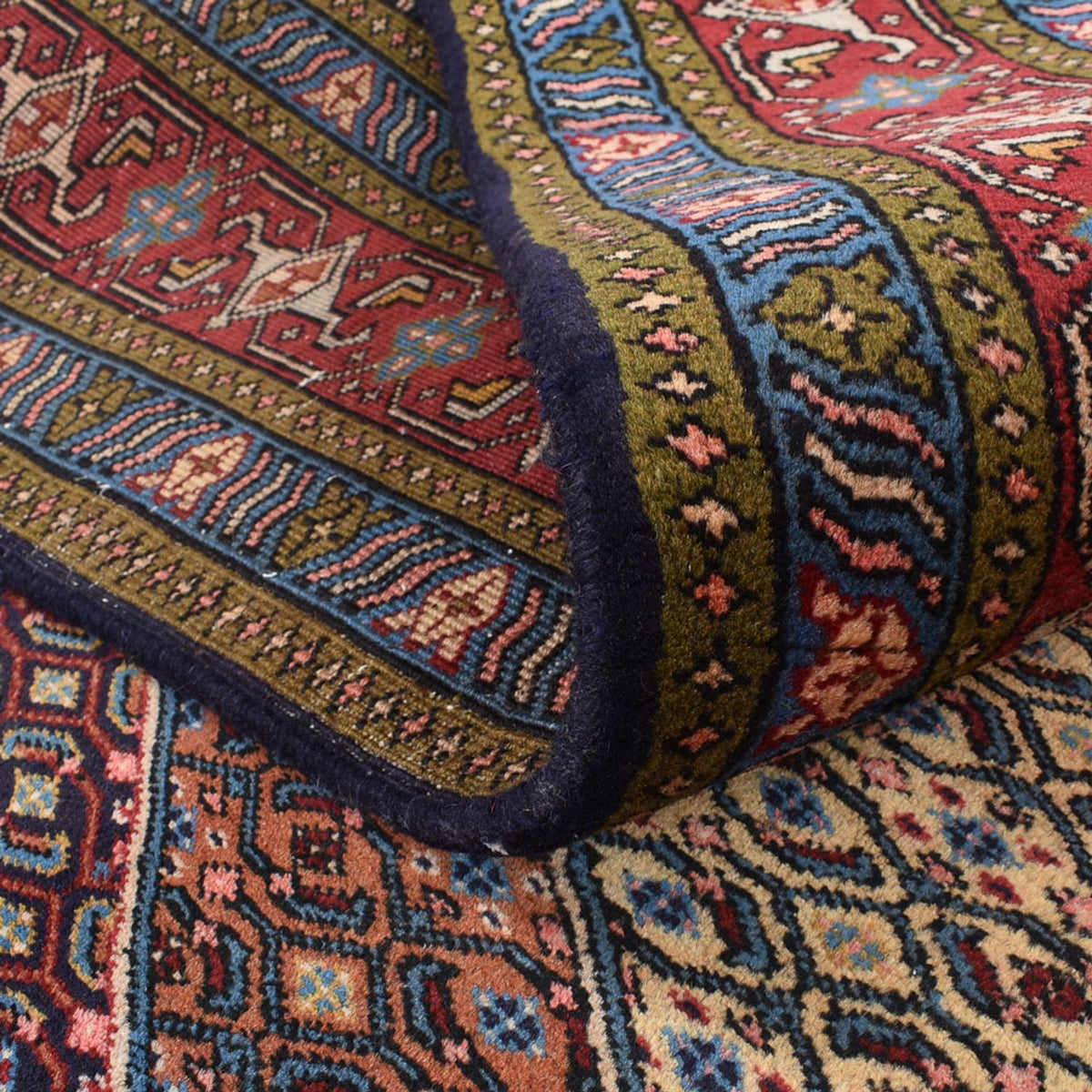 Alfombra persa - Nómada - 271 x 204 cm - púrpura