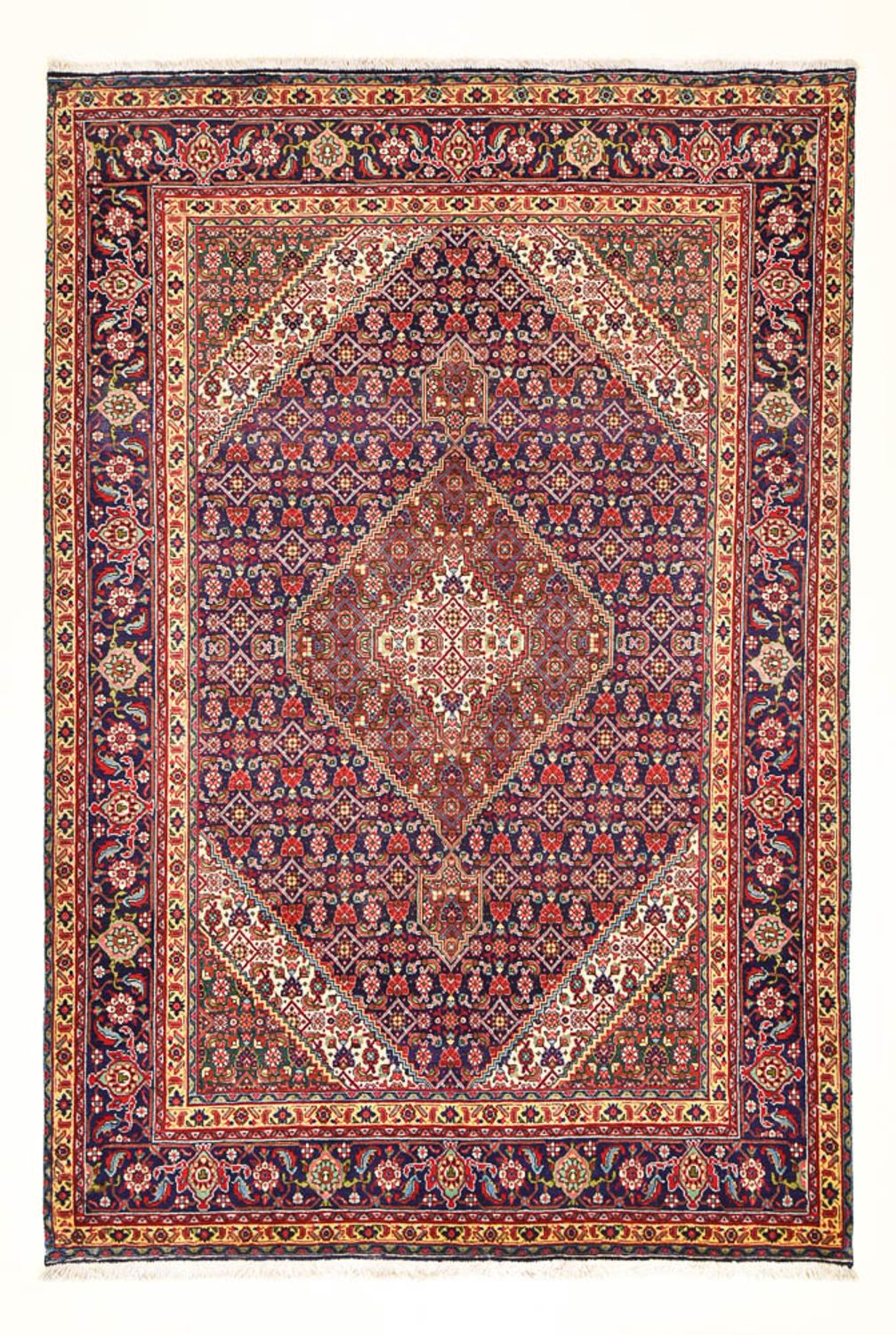 Alfombra persa - Nómada - 300 x 200 cm - púrpura