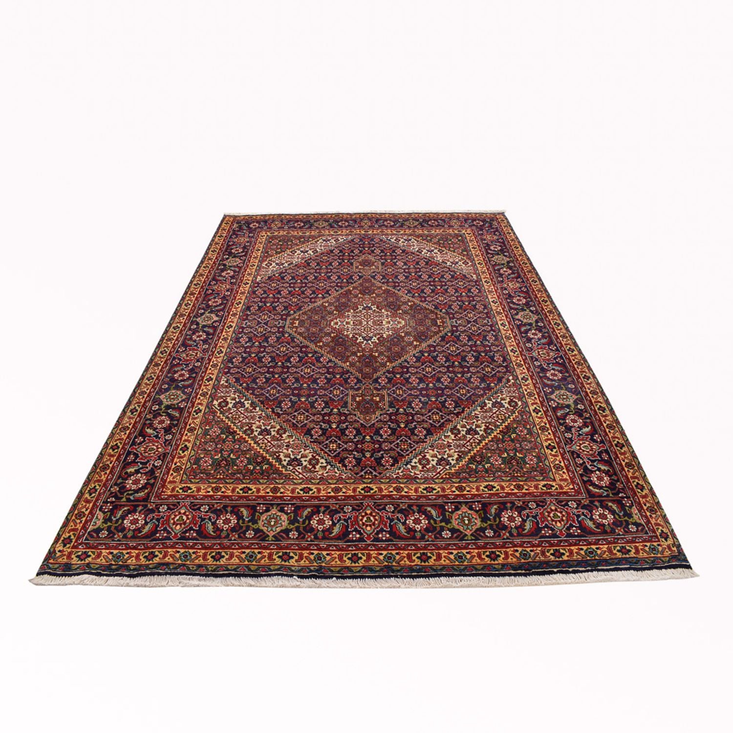 Alfombra persa - Nómada - 300 x 200 cm - púrpura