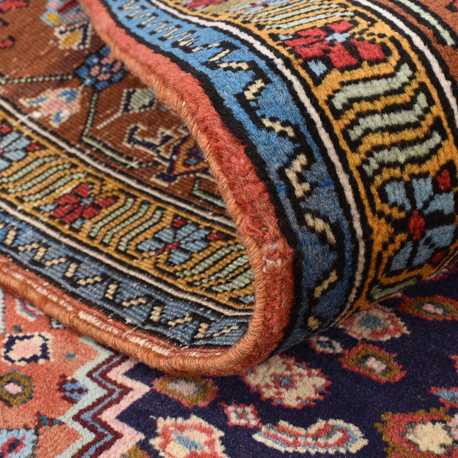 Alfombra persa - Nómada - 280 x 199 cm - rojo claro