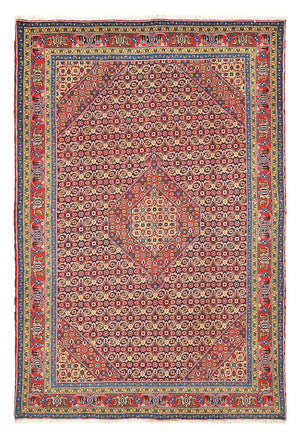 Alfombra persa - Nómada - 302 x 200 cm - rojo claro
