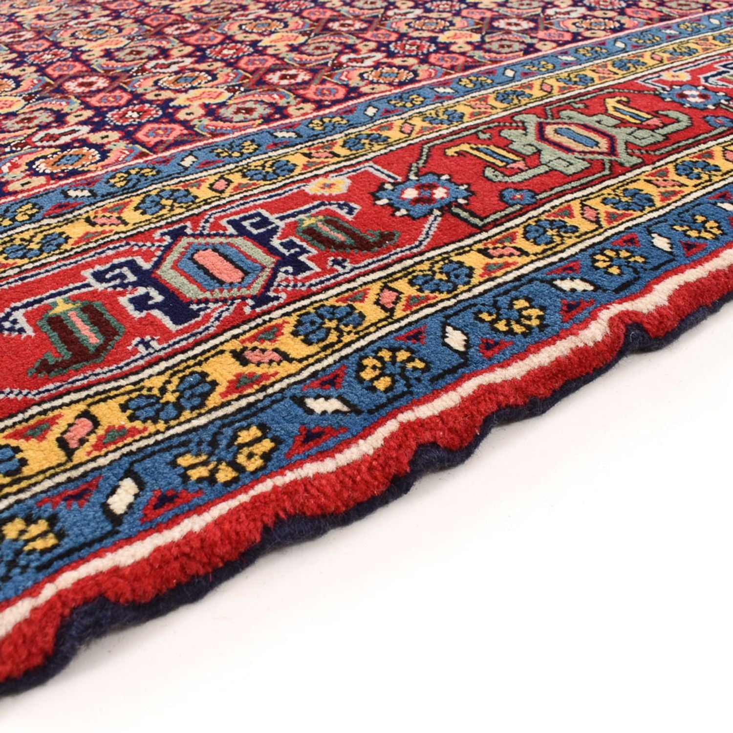 Alfombra persa - Nómada - 302 x 200 cm - rojo claro