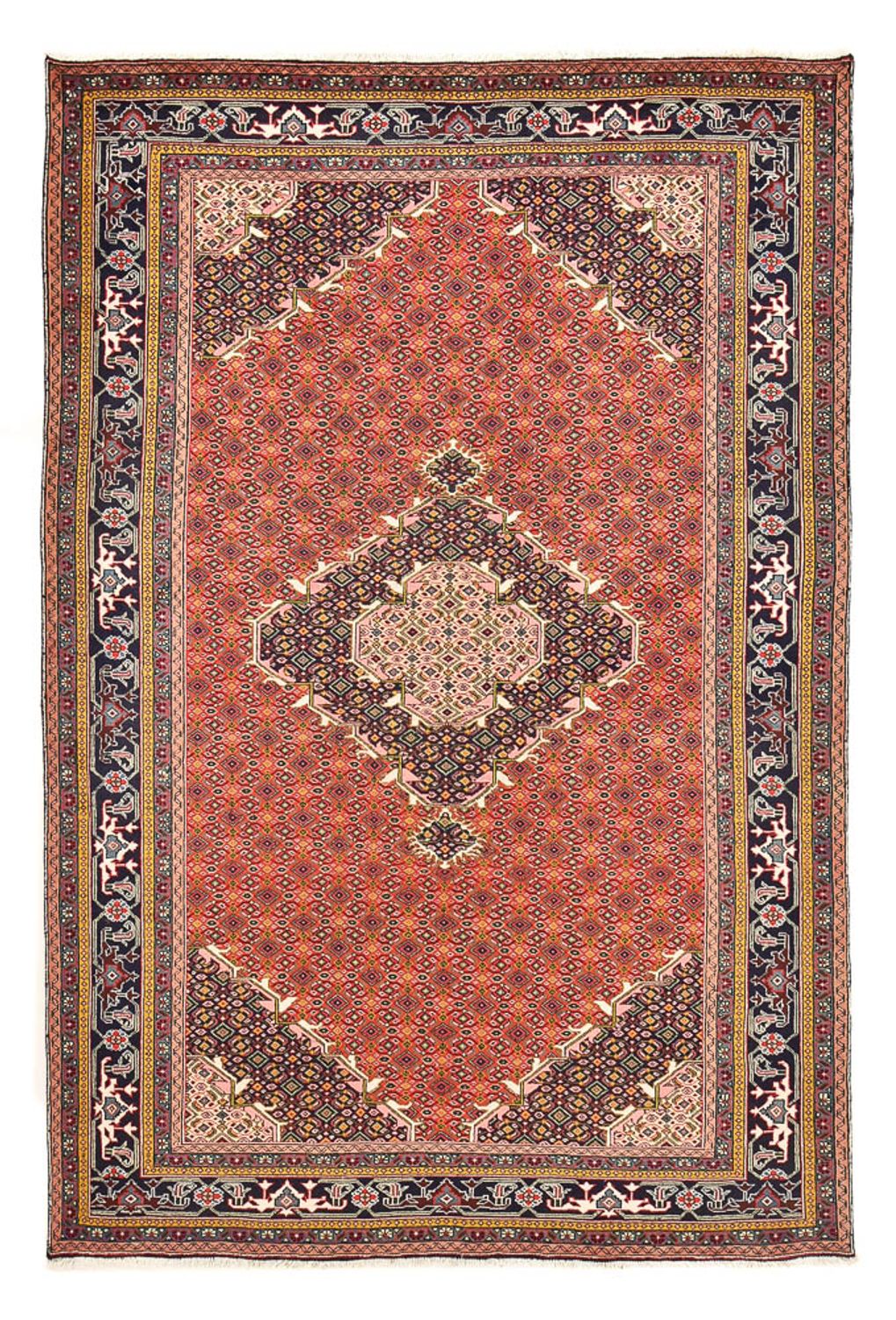 Alfombra persa - Nómada - 293 x 199 cm - óxido