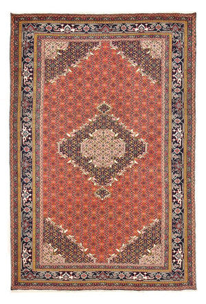 Alfombra persa - Nómada - 293 x 199 cm - óxido
