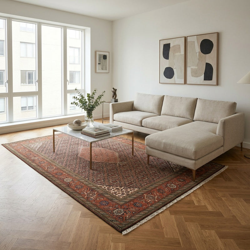 Ardabil Alfombra 197x293cm - Alfombra persa