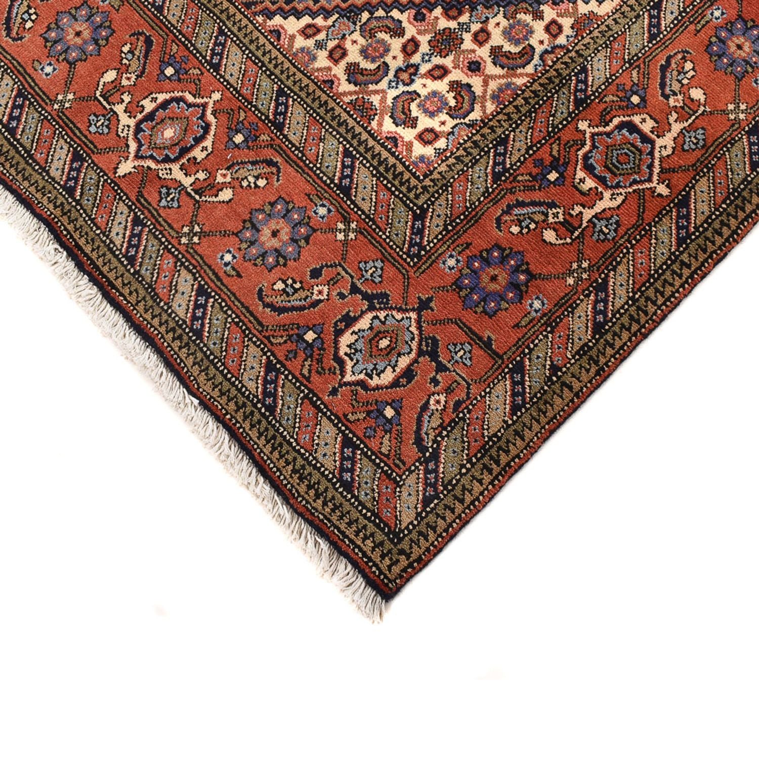 Alfombra persa - Nómada - 293 x 197 cm - beige oscuro