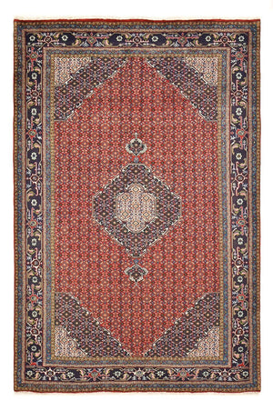 Alfombra persa - Nómada - 287 x 192 cm - rojo burdeos