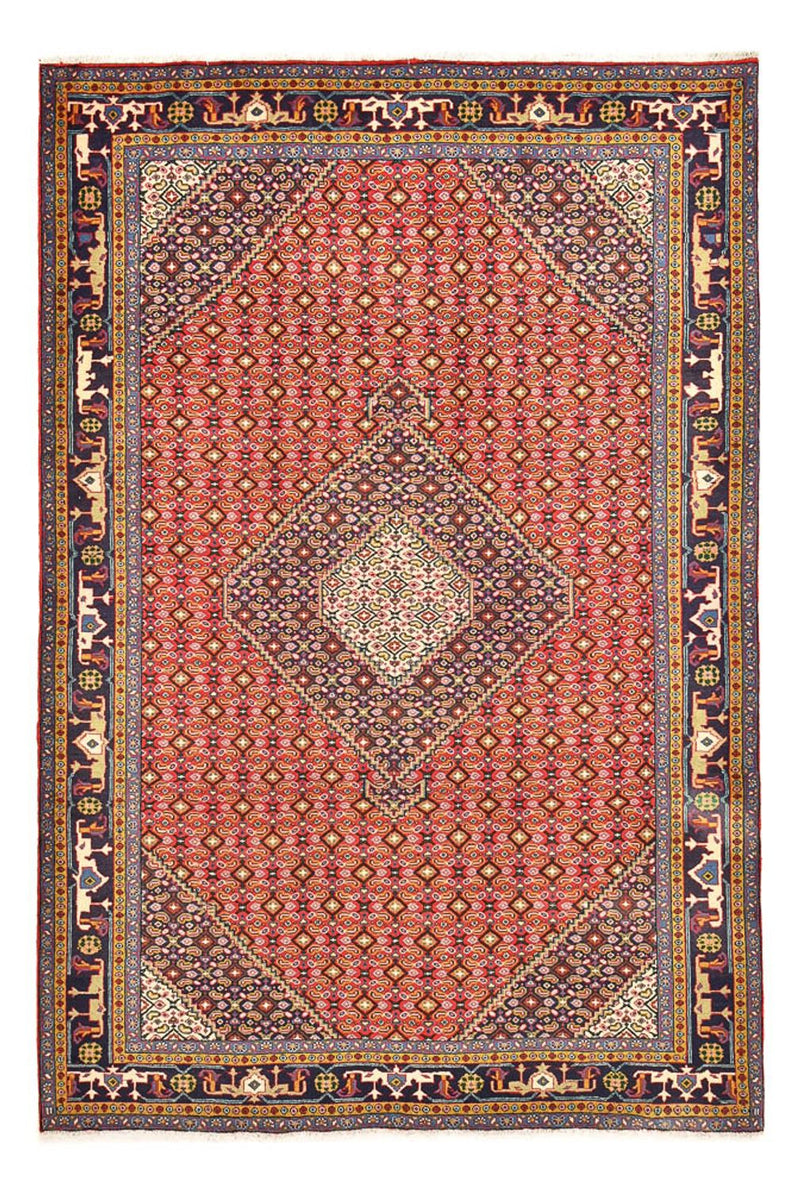 Alfombra persa - Nómada - 287 x 202 cm - rojo claro