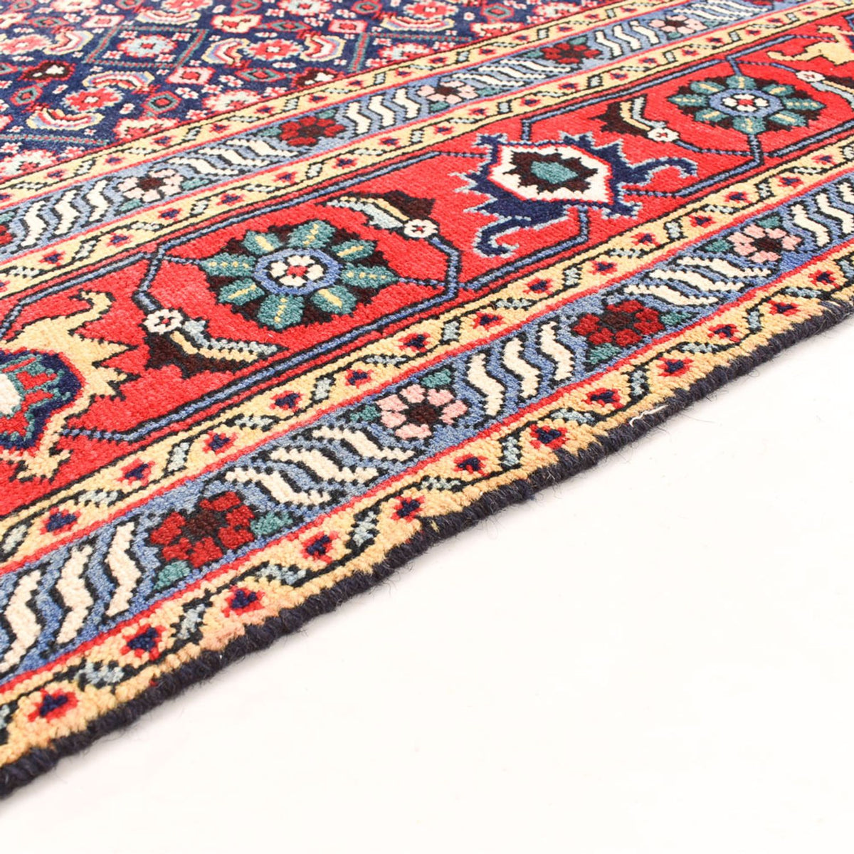 Alfombra persa - Nómada - 289 x 194 cm - púrpura