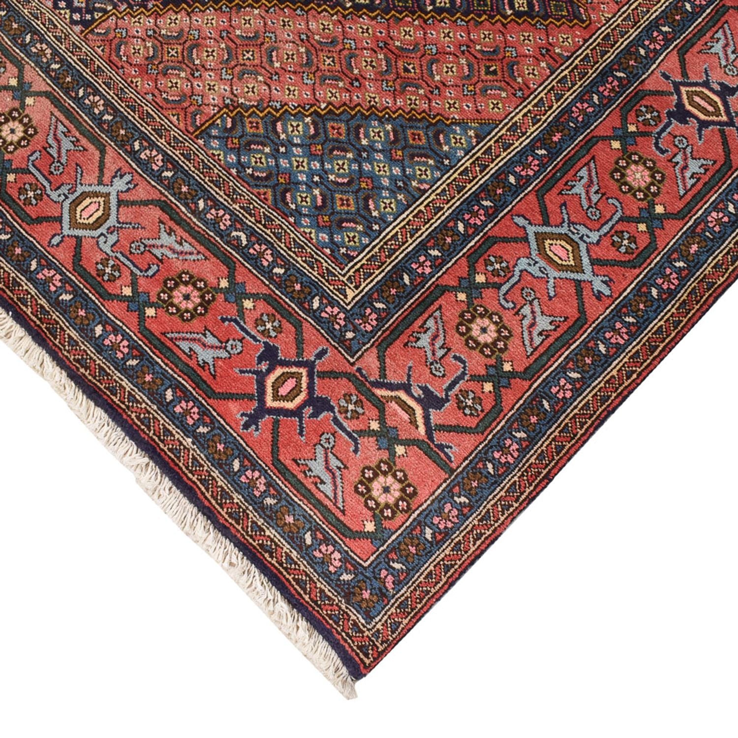 Alfombra persa - Nómada - 284 x 194 cm - óxido