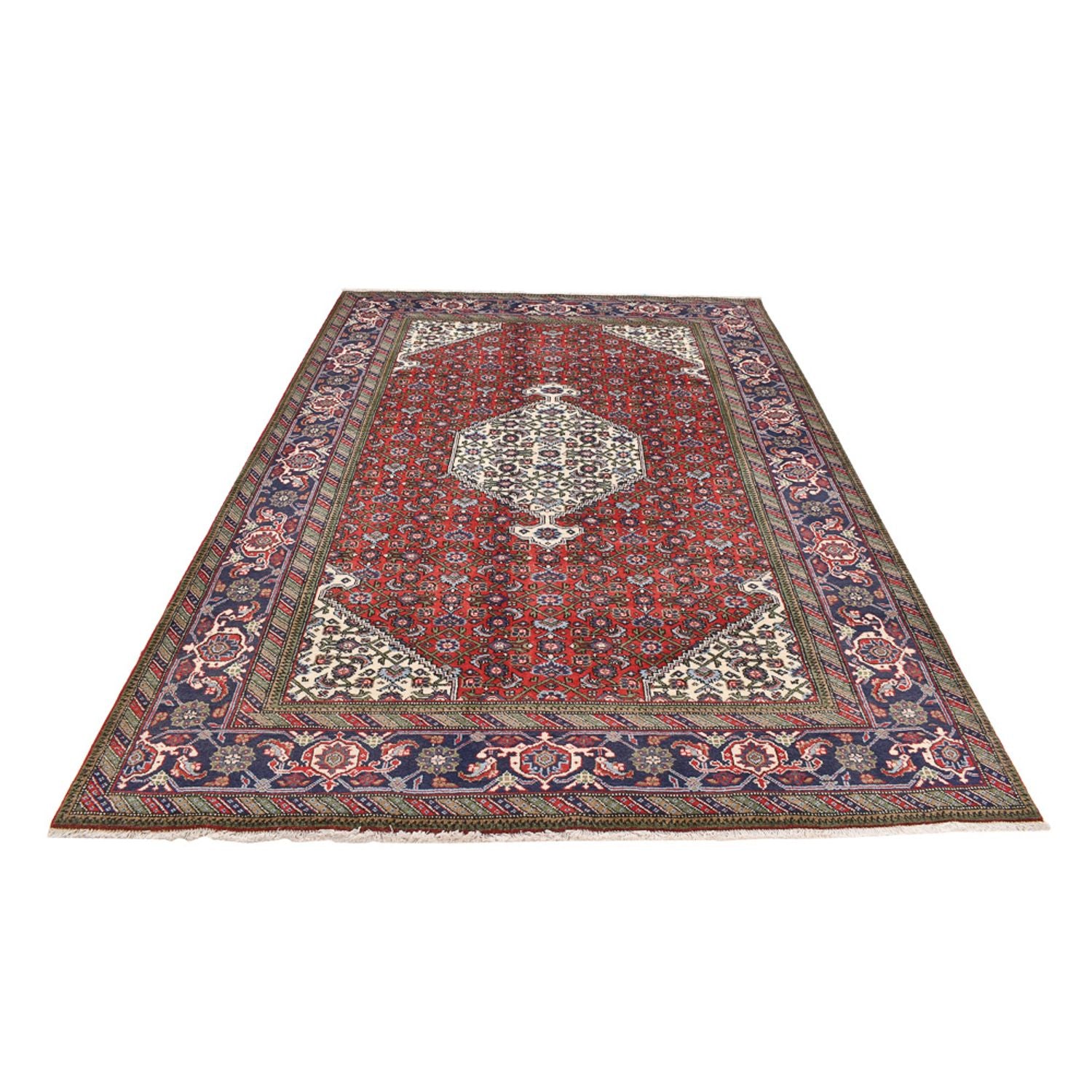 Alfombra persa - Nómada - 289 x 204 cm - rojo