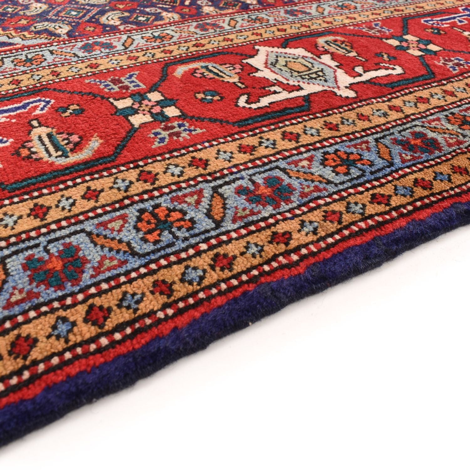 Alfombra persa - Nómada - 294 x 194 cm - multicolor