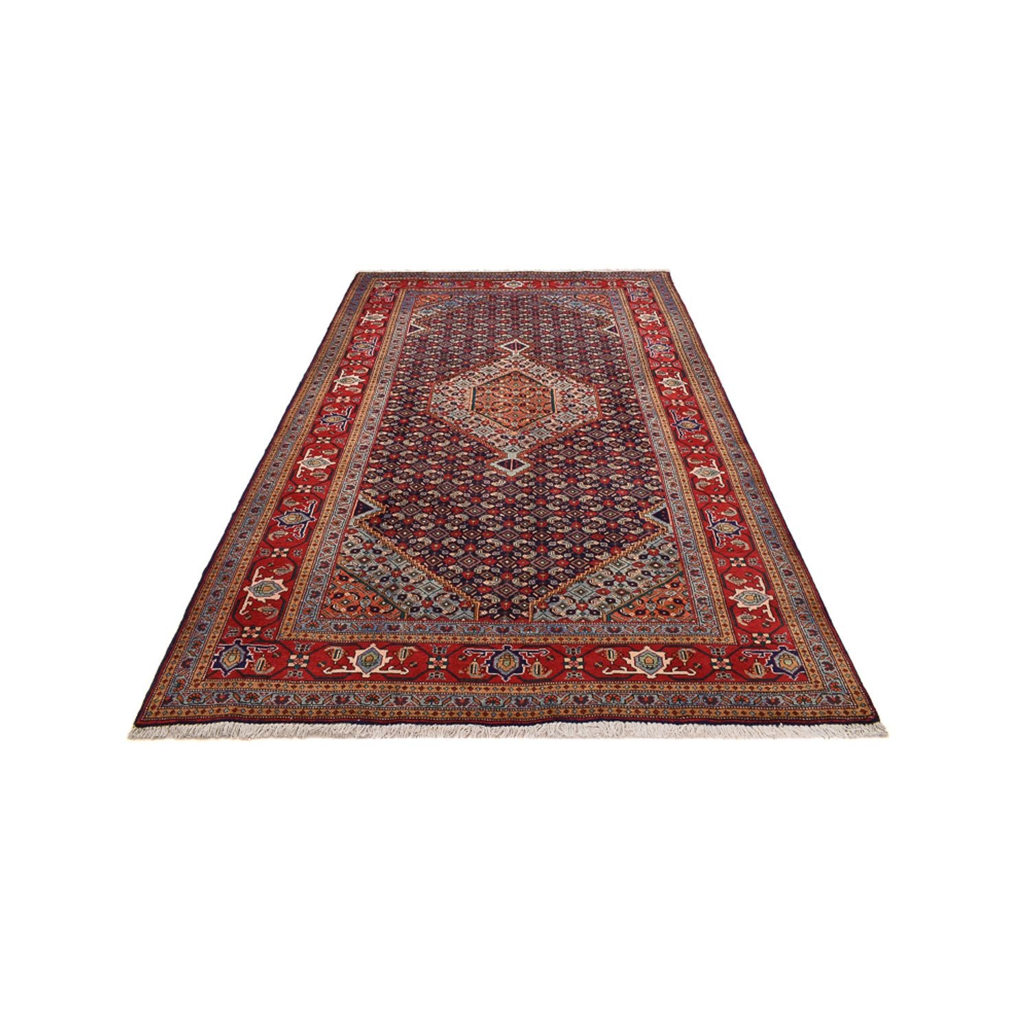 Alfombra persa - Nómada - 294 x 194 cm - multicolor