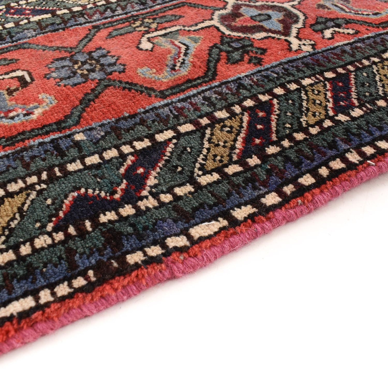Alfombra persa - Nómada - 310 x 232 cm - azul claro