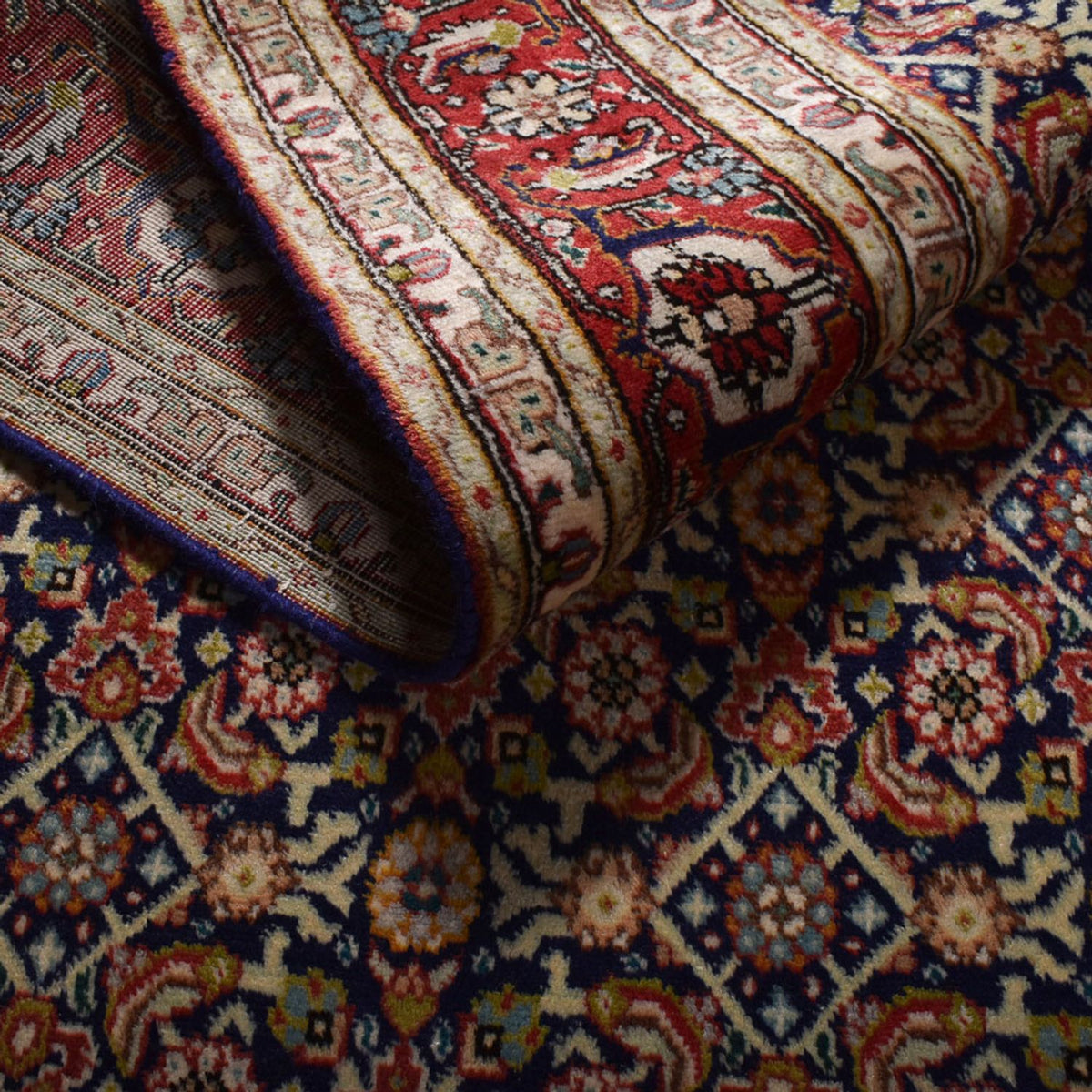 Alfombra persa - Tabriz - 282 x 200 cm - marrón claro