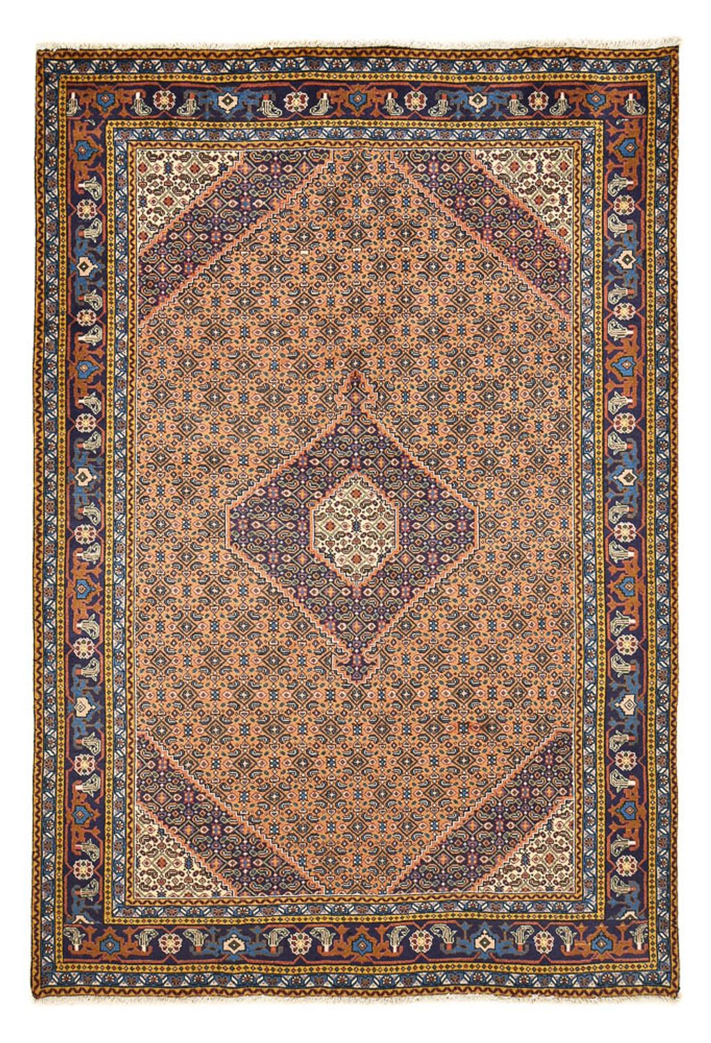 Alfombra persa - Nómada - 290 x 199 cm - caramelo
