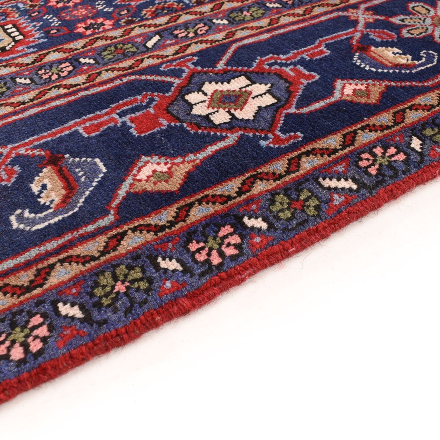 Alfombra persa - Nómada - 266 x 199 cm - púrpura
