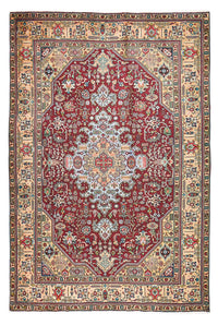 Alfombra Persa - Tabriz - Real - 298 x 203 cm - rojo