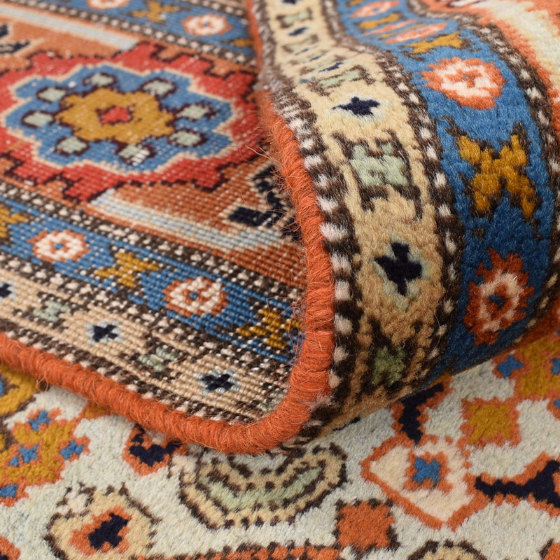 Alfombra persa - Tabriz - 302 x 197 cm - beige oscuro
