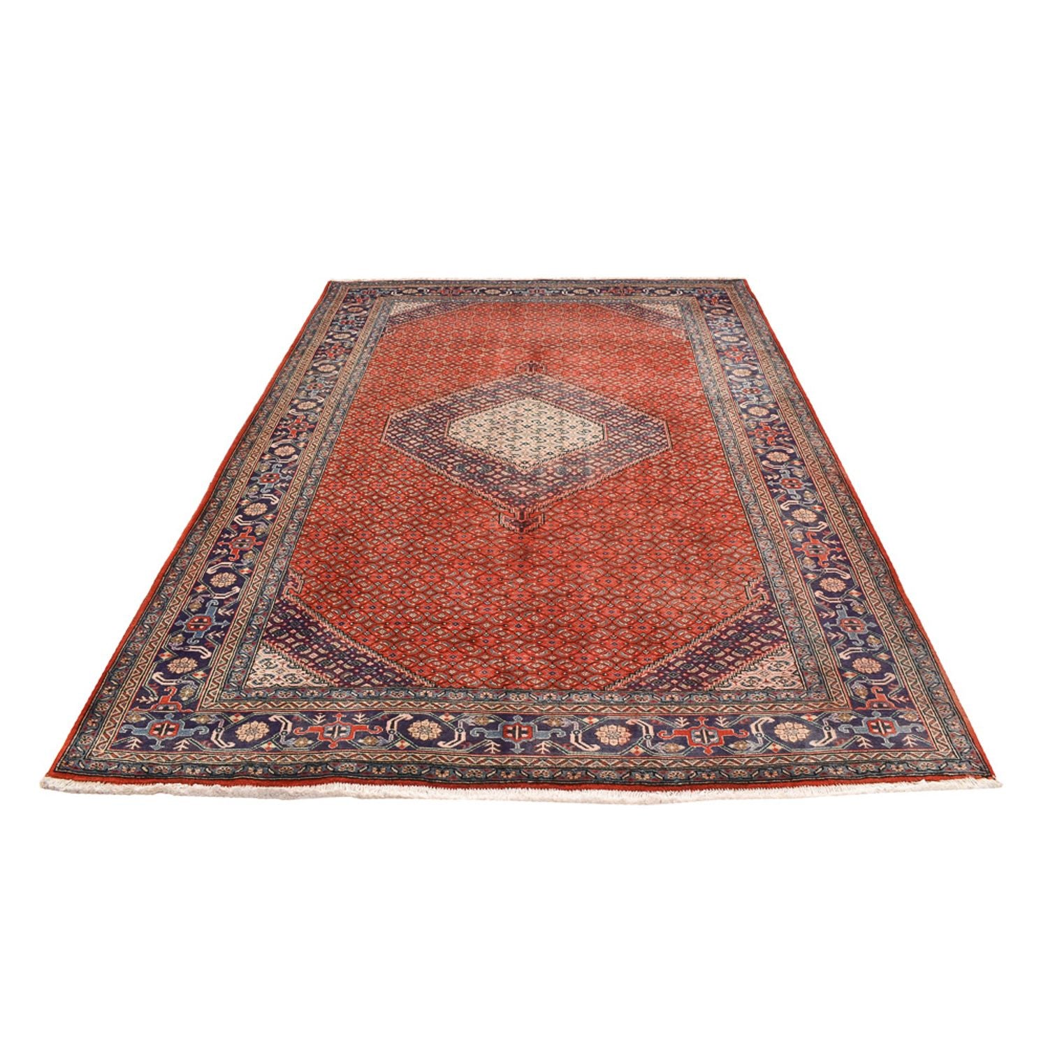 Alfombra persa - Nómada - 288 x 199 cm - naranja