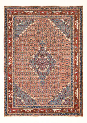 Alfombra persa - Nómada - 281 x 201 cm - rojo claro