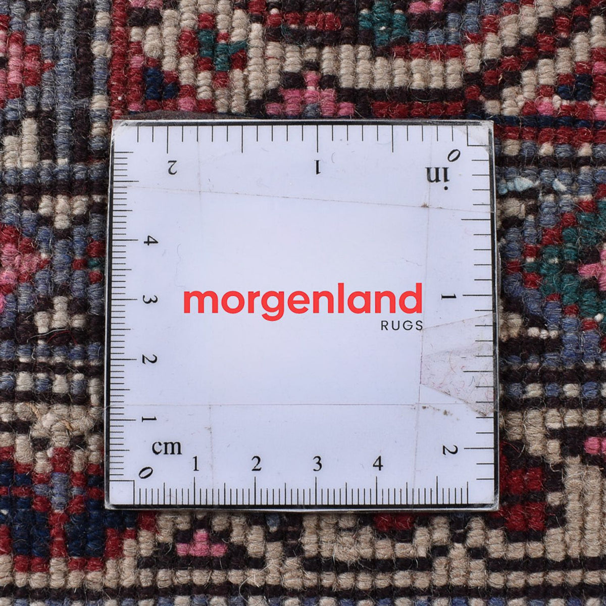 Alfombra persa - Nómada - 304 x 199 cm - rojo burdeos