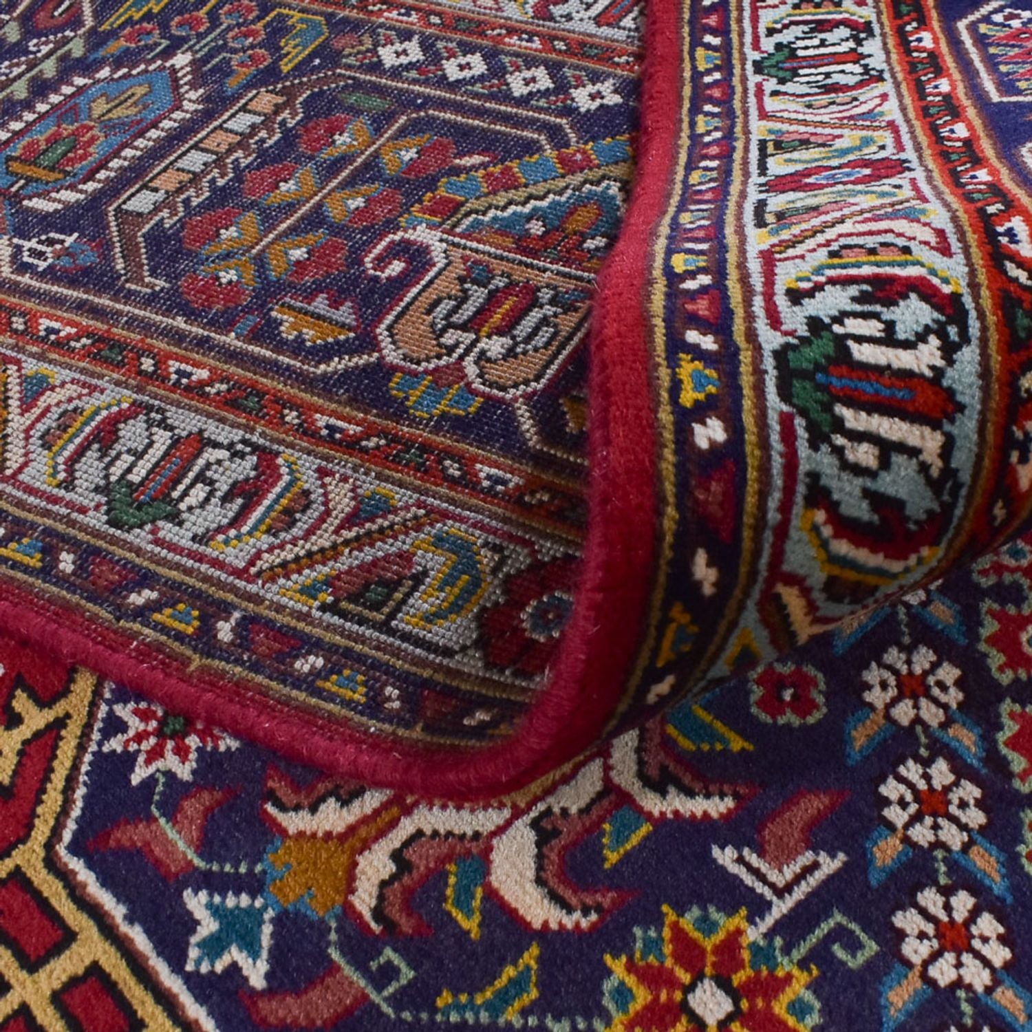Alfombra Persa - Tabriz - Real - 394 x 300 cm - rojo