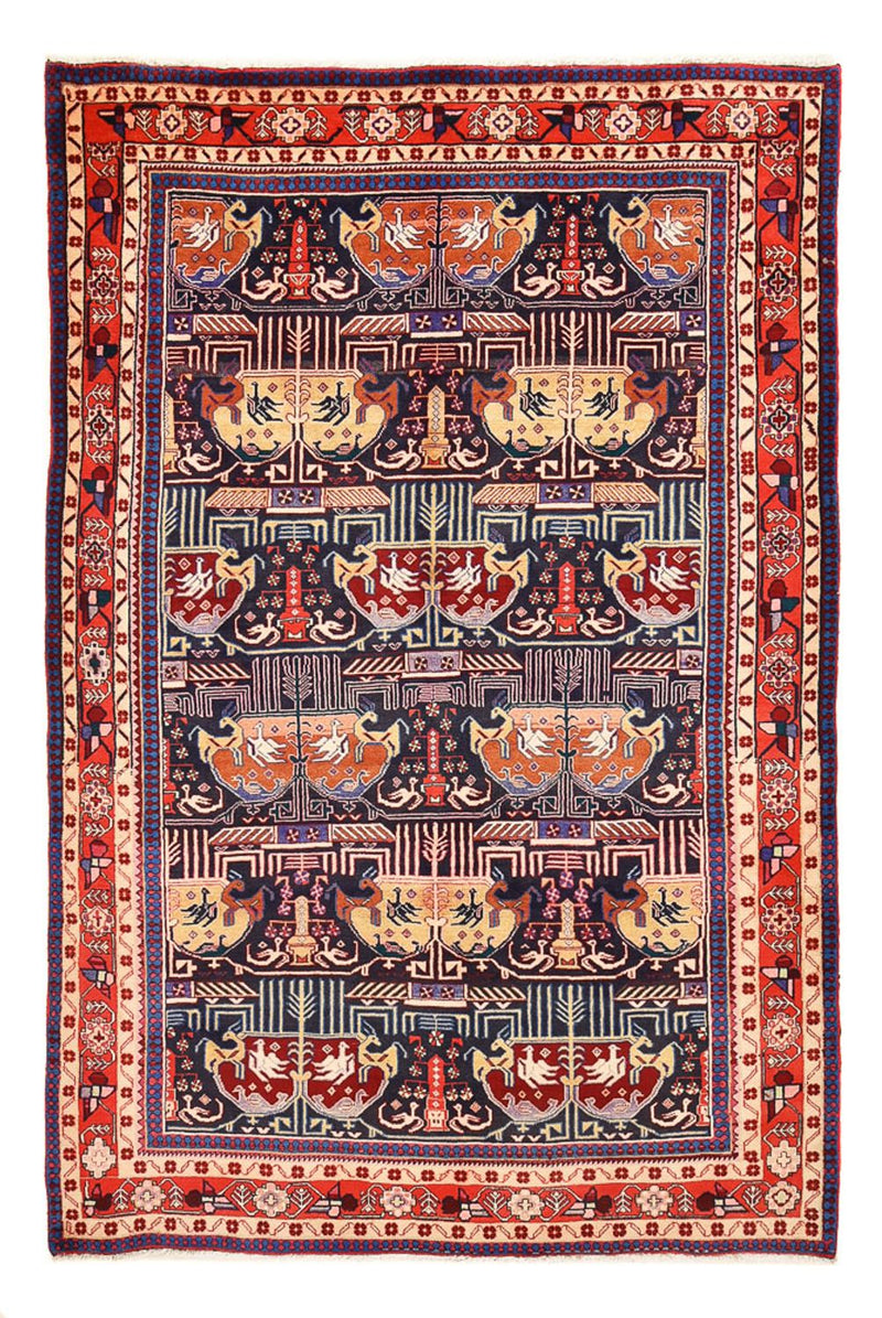 Alfombra persa - Nómada - 289 x 199 cm - multicolor