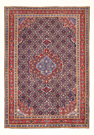 Alfombra persa - Nómada - 290 x 200 cm - óxido