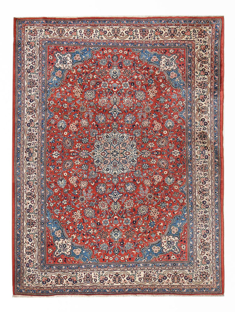 Alfombra persa - Keshan - 350 x 257 cm - rojo