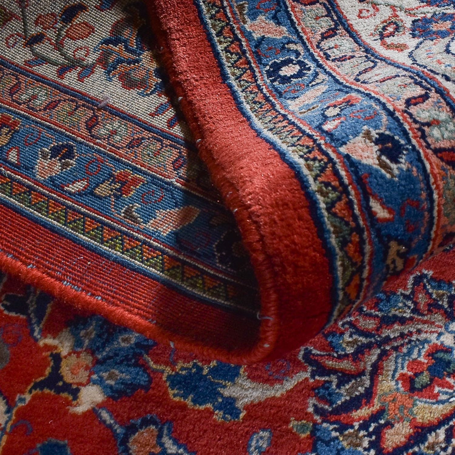 Alfombra persa - Keshan - 350 x 257 cm - rojo
