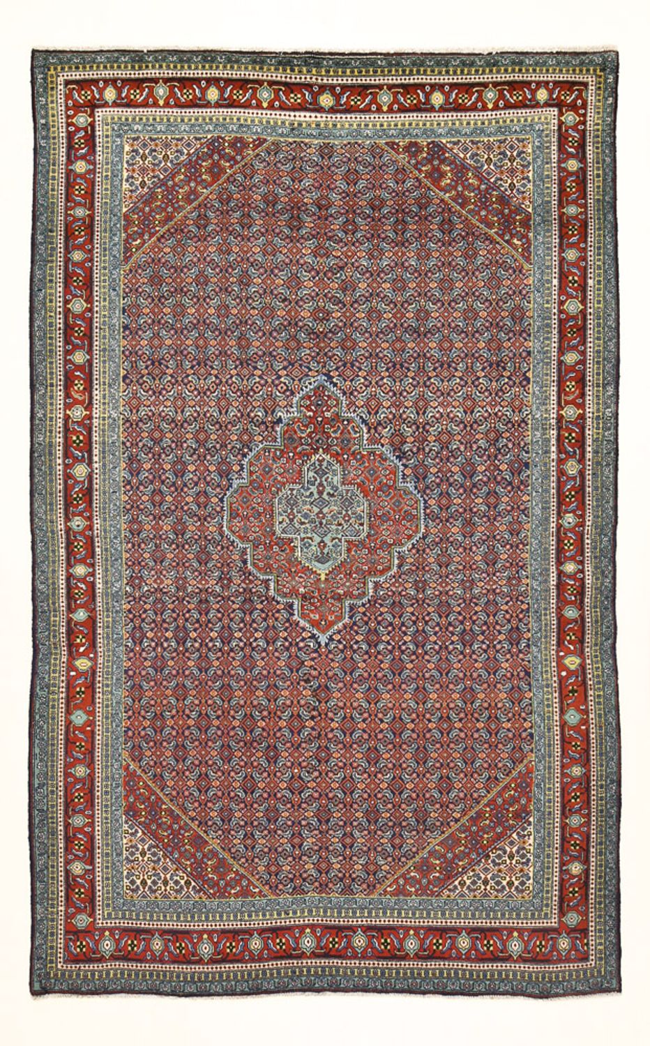 Alfombra persa - Tabriz - 297 x 186 cm - óxido