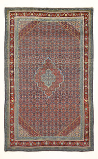 Alfombra persa - Tabriz - 297 x 186 cm - óxido