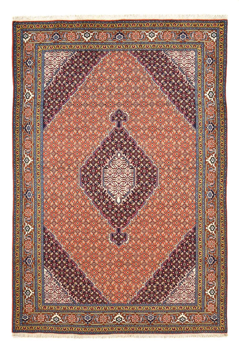 Alfombra persa - Nómada - 288 x 200 cm - rojo claro