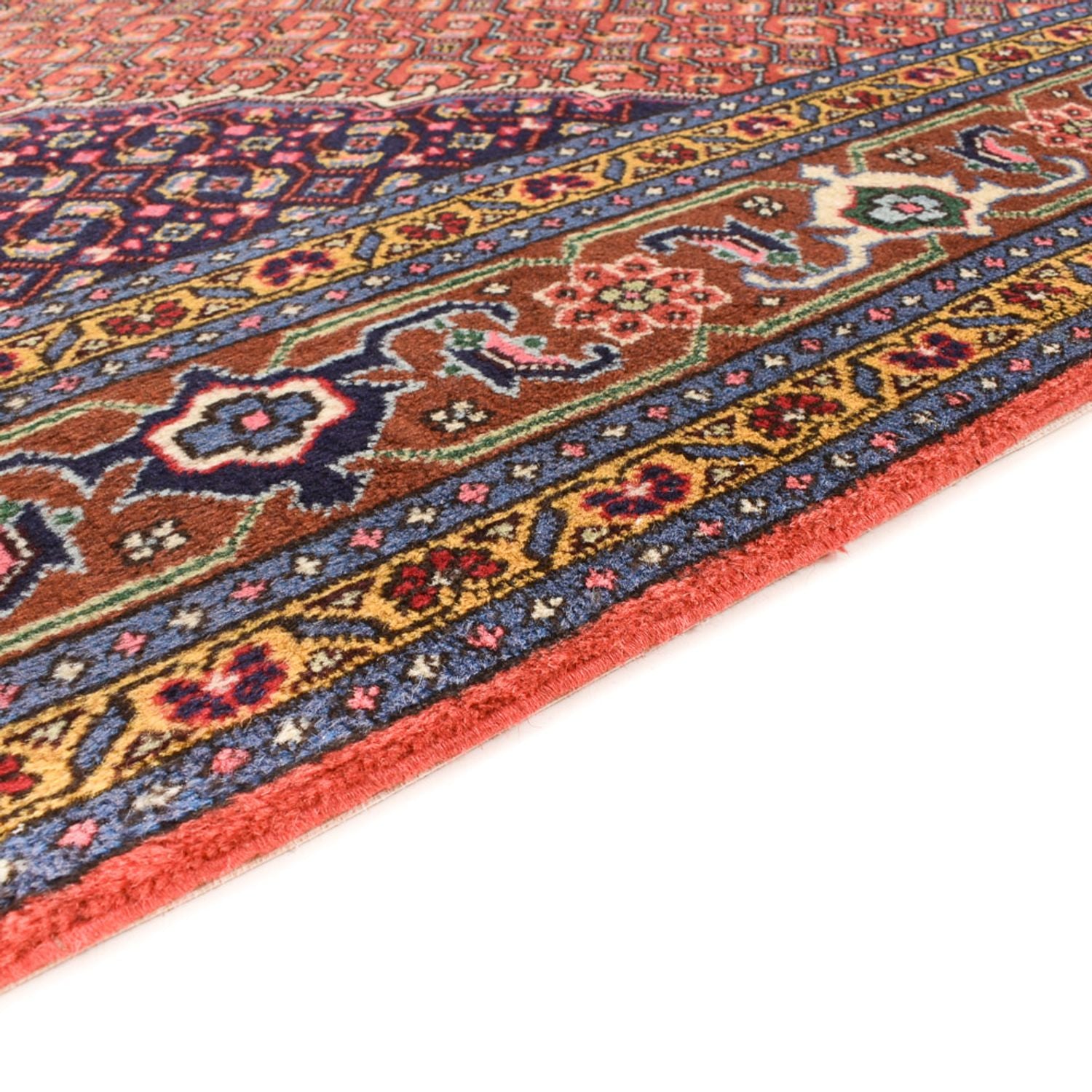 Alfombra persa - Nómada - 288 x 200 cm - rojo claro