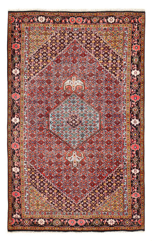Alfombra persa - Nómada - 305 x 202 cm - rojo claro
