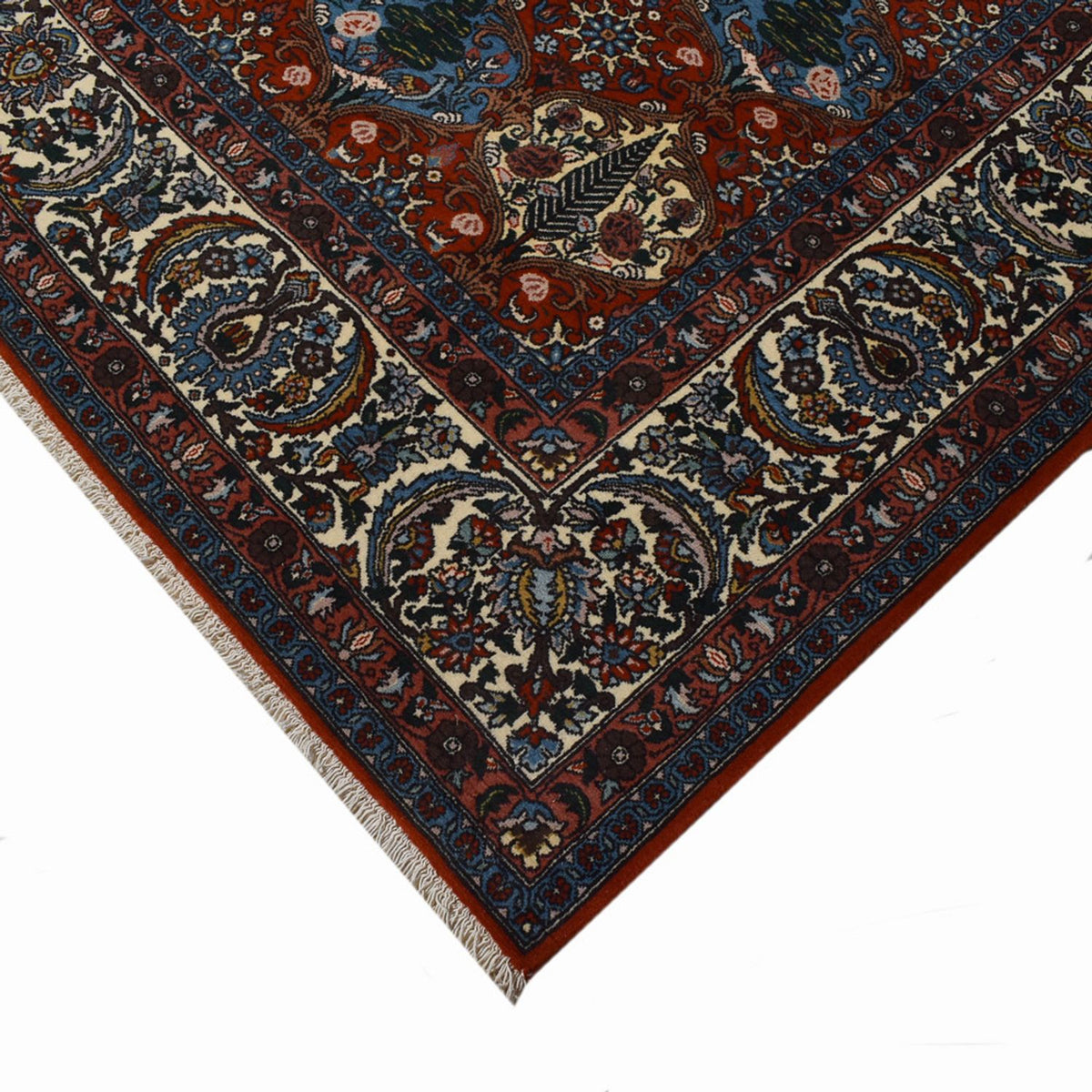 Alfombra persa - Nómada - 285 x 203 cm - multicolor