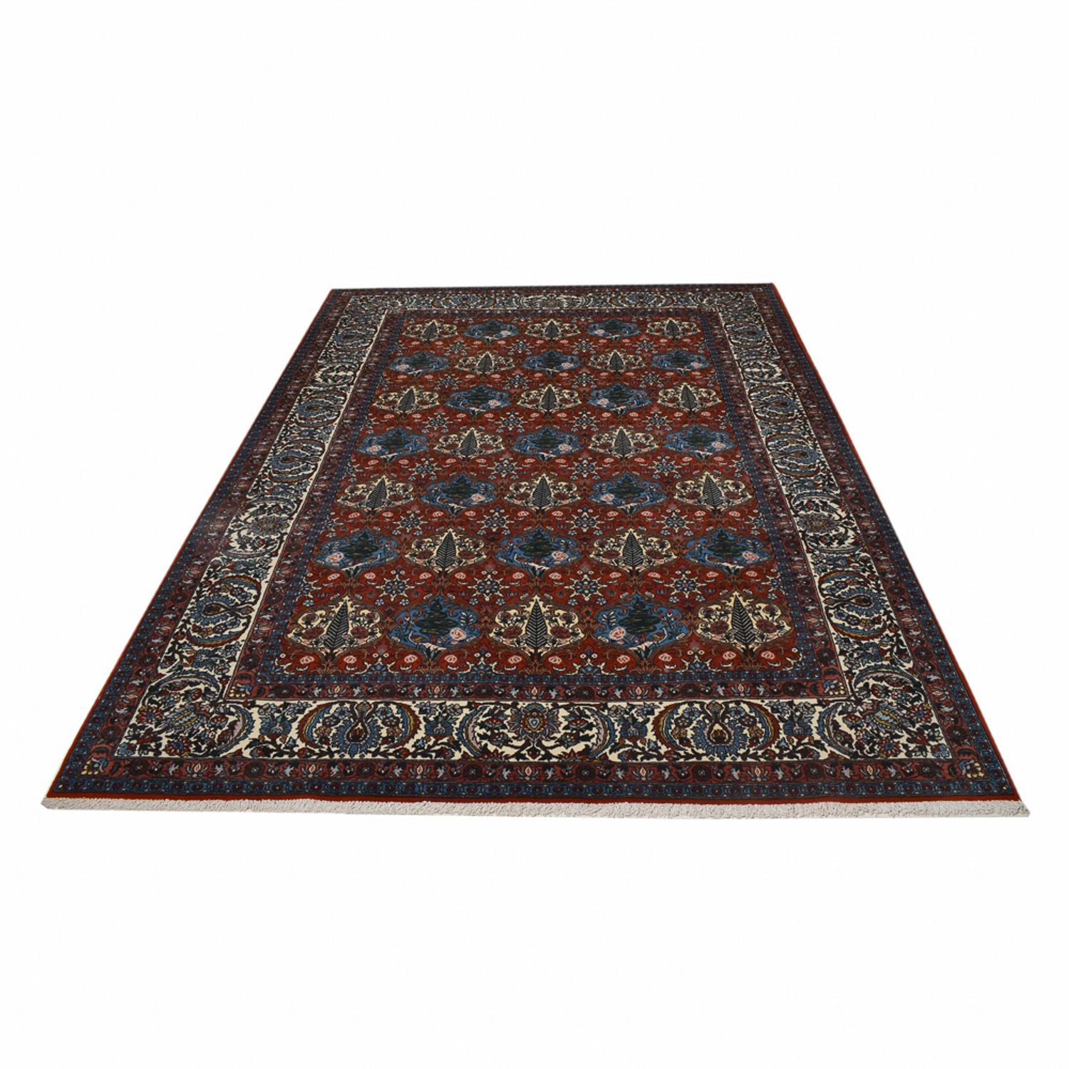 Alfombra persa - Nómada - 285 x 203 cm - multicolor