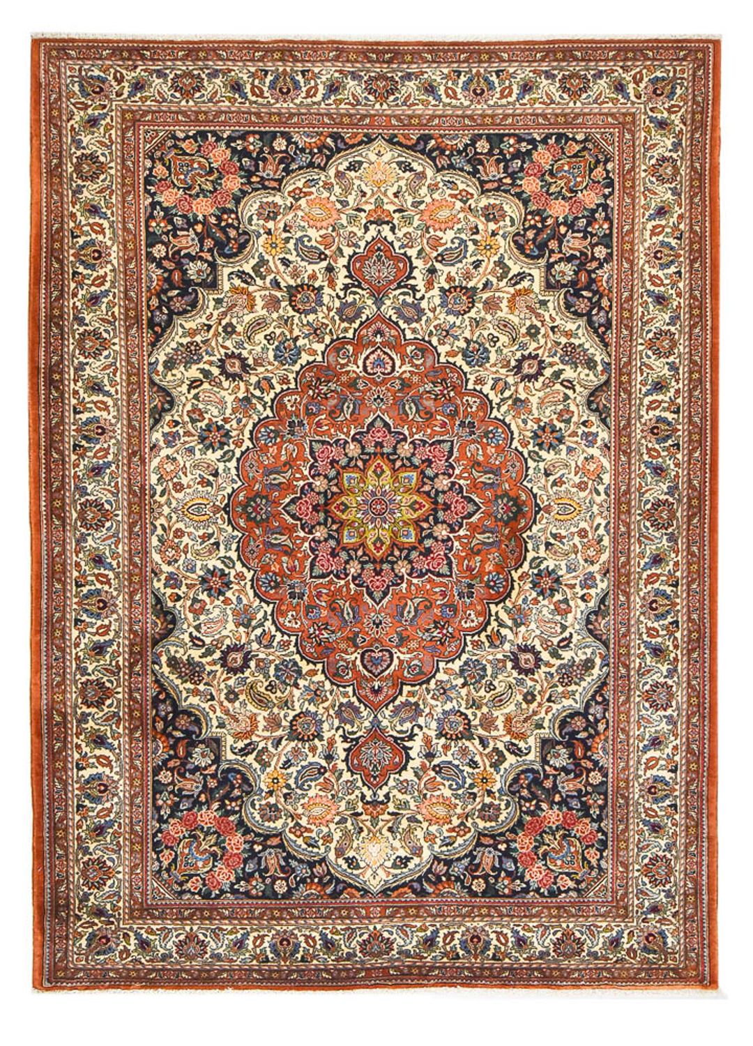 Alfombra persa - Clásica - 285 x 201 cm - arena