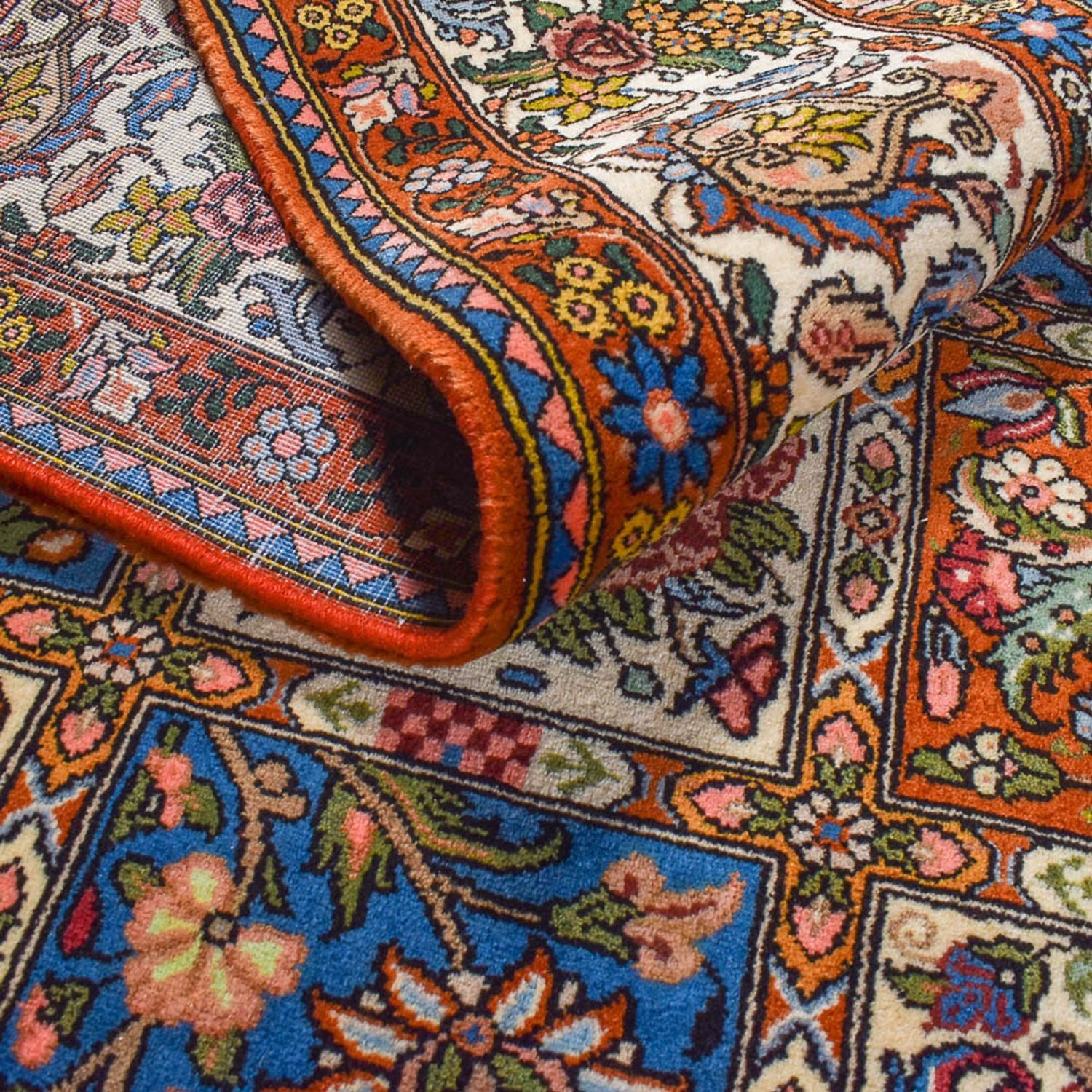 Alfombra persa - Nómada - 306 x 209 cm - multicolor