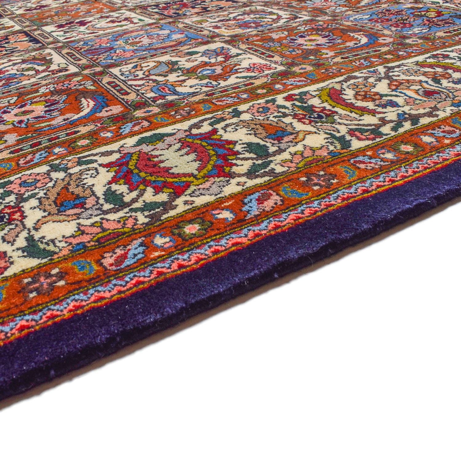 Alfombra persa - Nómada - 296 x 205 cm - multicolor