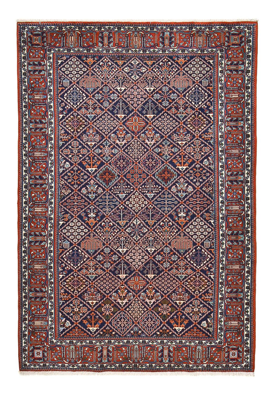 Alfombra persa - Nómada - 292 x 200 cm - óxido