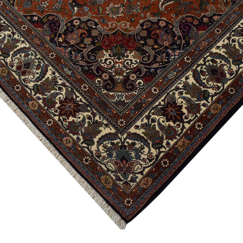 Alfombra persa - Nómada - 303 x 206 cm - rojo oscuro