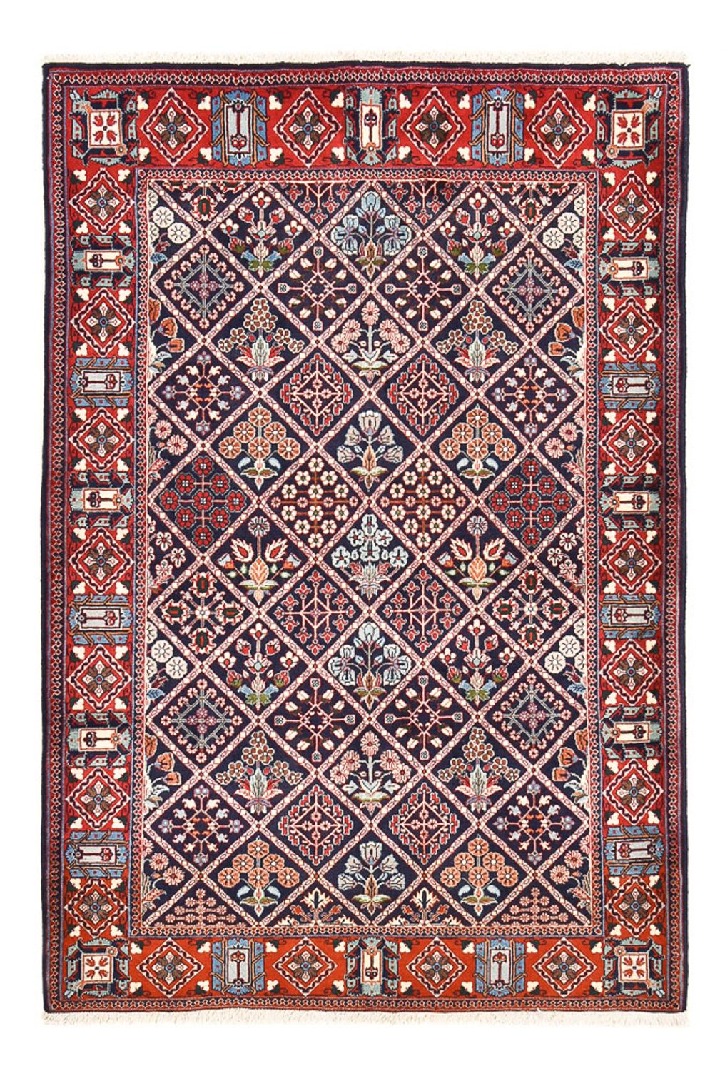 Alfombra persa - Nómada - 200 x 136 cm - óxido