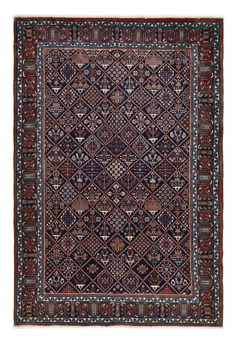 Alfombra persa - Nómada - 300 x 202 cm - rojo vino