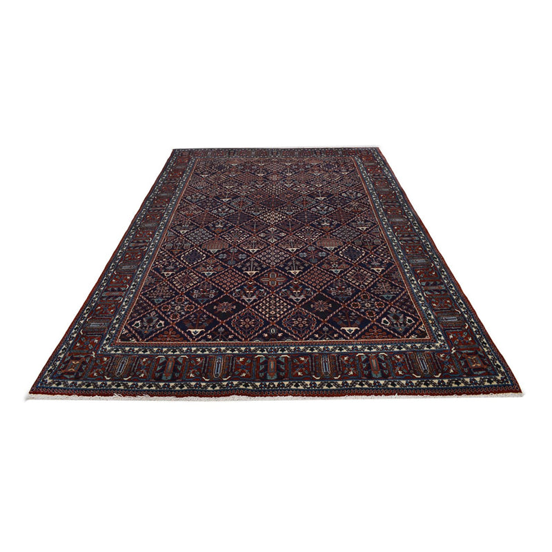 Alfombra persa - Nómada - 300 x 202 cm - rojo vino