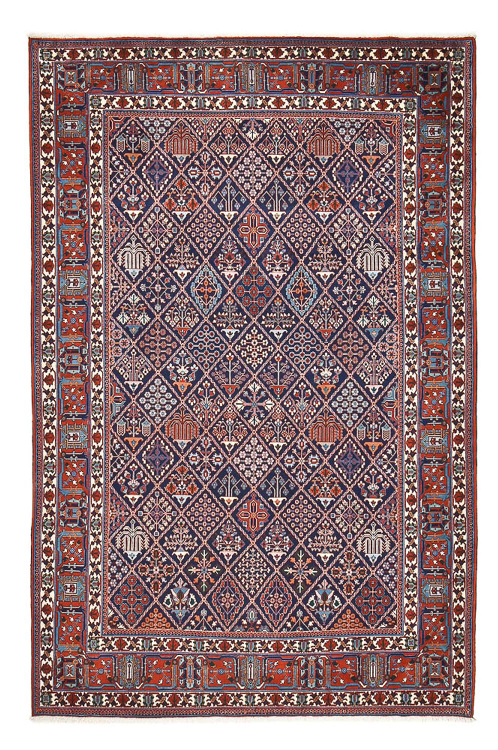 Alfombra persa - Nómada - 305 x 201 cm - óxido