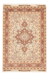Alfombra Persa - Tabriz - Real - 153 x 100 cm - beige claro